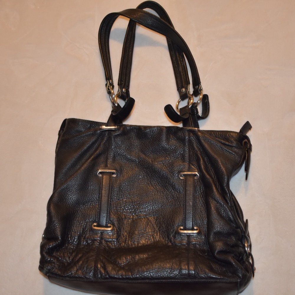 Banana Republic Black Leather Purse